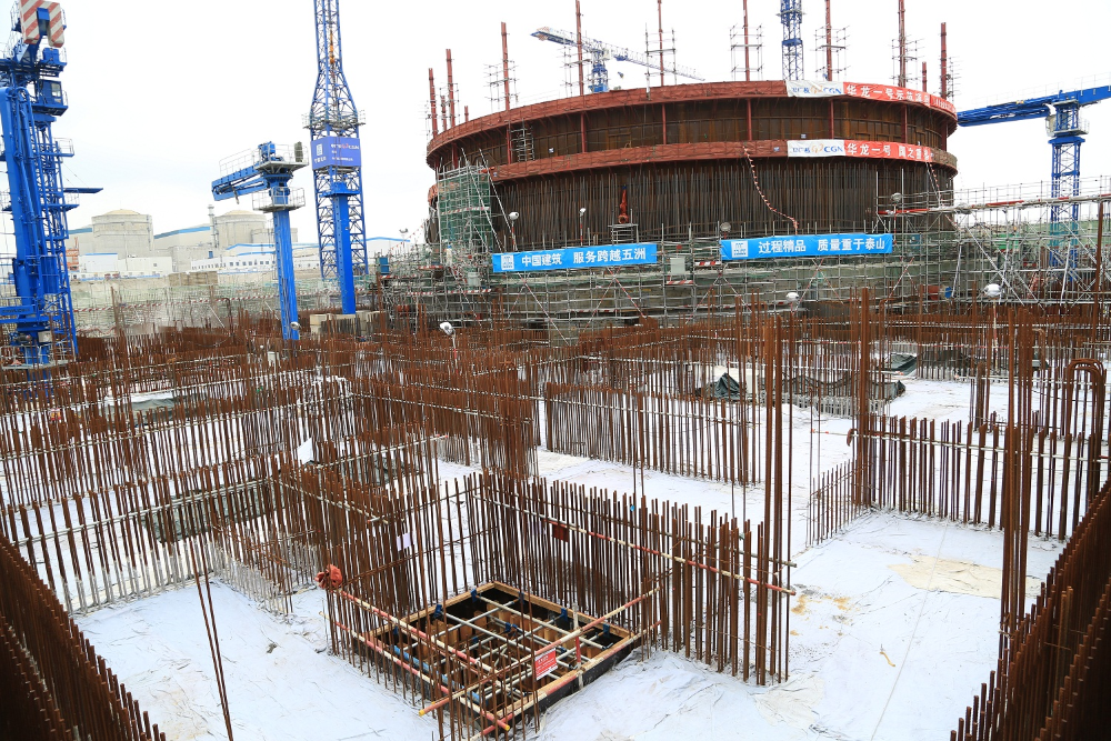 [HPR1000 news] Fangchenggang Unit 3 finishes foundation concrete pouring-1