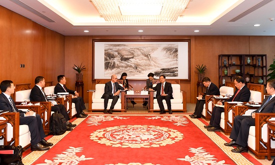 Mr. Deng Jianling Met with Mr. Claudio Facchin, President of ABB Group