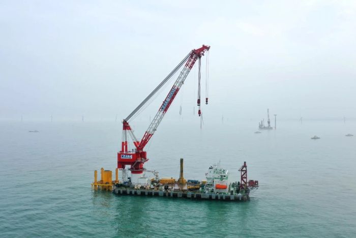 CTG completes 100 single-pile foundations for Jiangsu offshore wind farm-1