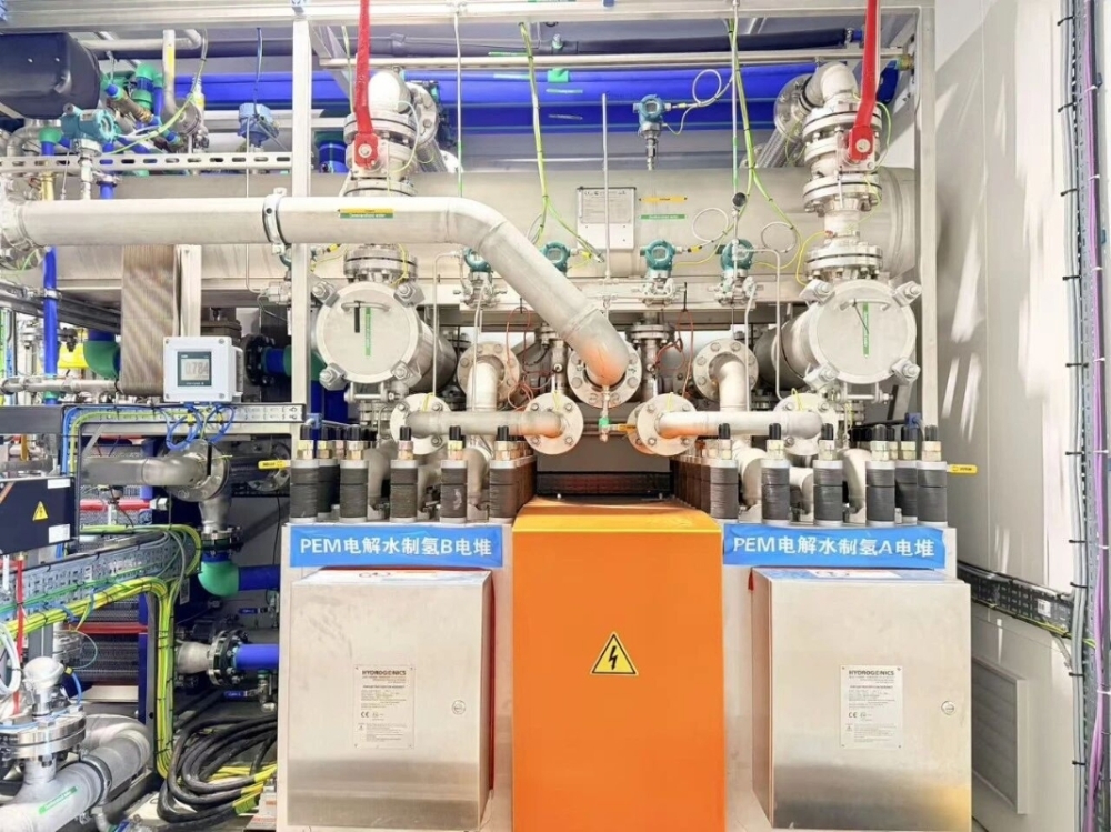 三峡集团首个“制储运加”绿氢项目完成调试-2