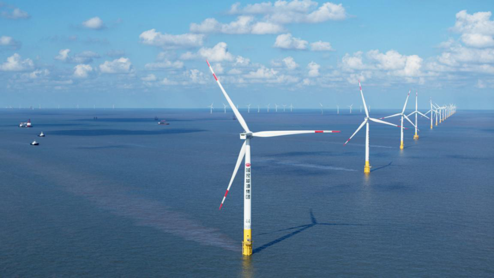 First Sino-Foreign Offshore Wind Power Project Put into Operation-2