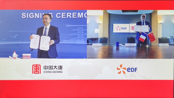 China Datang and EDF join hands to promote green low-carbon development-2