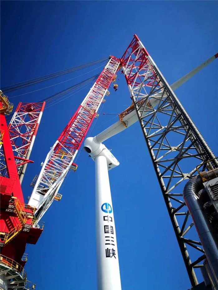 CTG makes new milestone at offshore wind farm project in Fujian-1