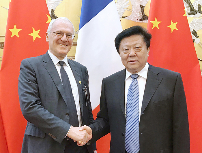 Li Qingkui Meets with EDF’s Jean-Bernard Lévy-1