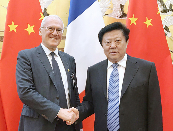Li Qingkui Meets with EDF’s Jean-Bernard Lévy-1