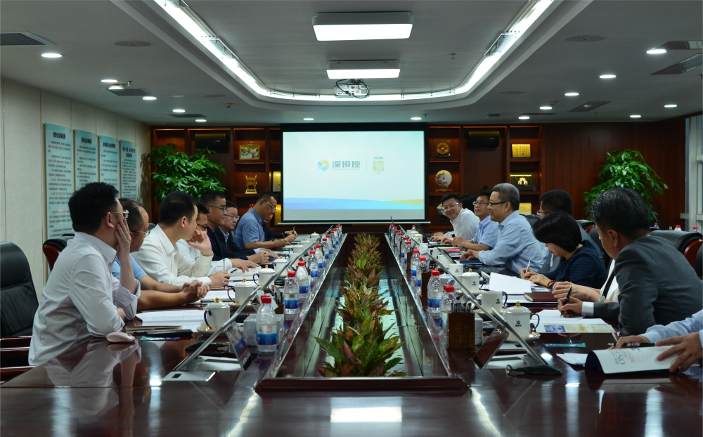 钱智民到深投控和腾讯公司调研-1
