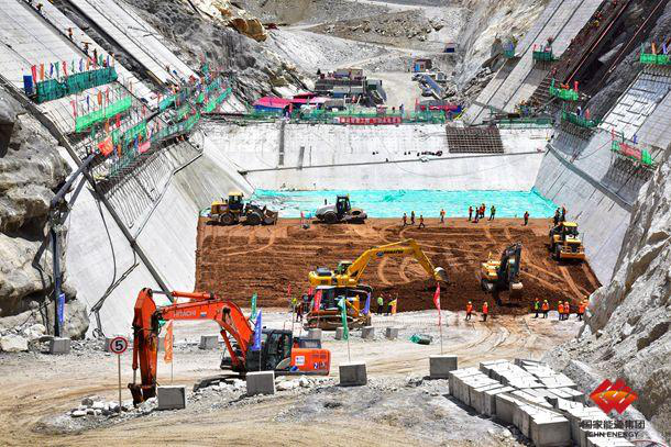 Earth Filling for the World’s Highest Dam Begins-1