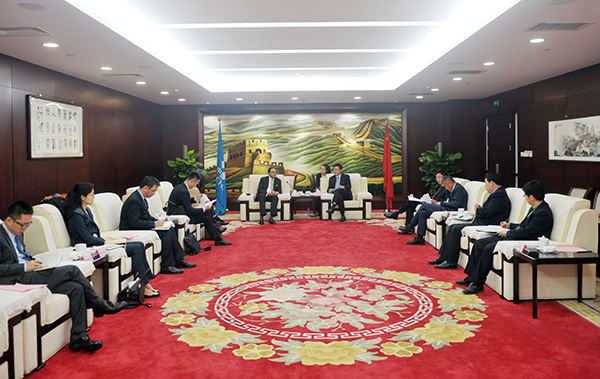 Cheif Accountant Shao met with JP Morgan delegation-1