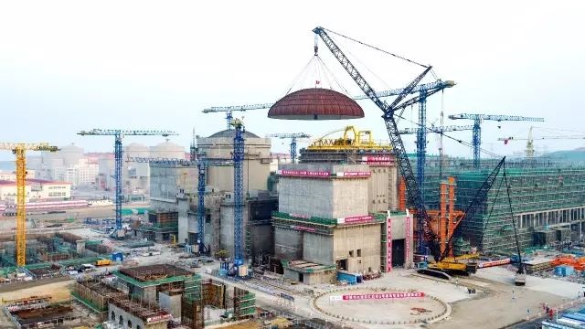 Hongyanhe NPP Unit 6 gets its dome-2