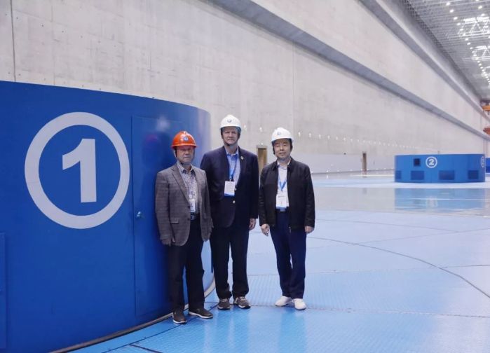 ICOLD president Michael Rogers visits Three Gorges Project-1