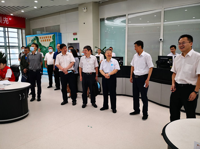 Yu Chongde Led a Team to Visit Members in Shaanxi and Qinghai for the Research on Power Grid Management System-1