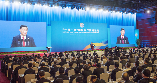 Zhao Jianguo at the Belt and Road Forum for International Cooperation-1