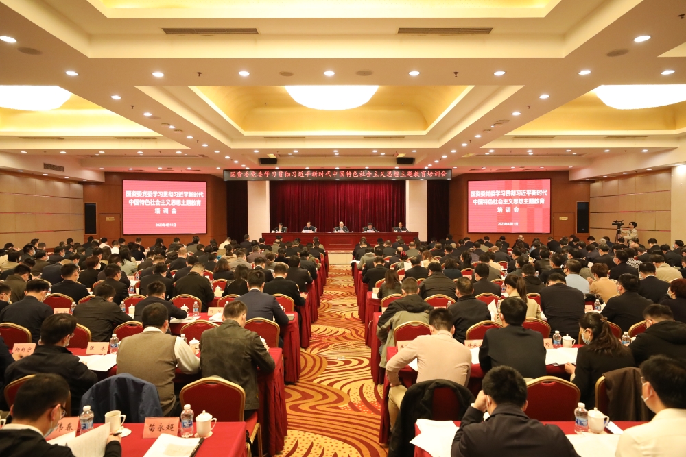 国资委党委学习贯彻习近平新时代中国特色社会主义思想主题教育领导小组召开专题培训会-1
