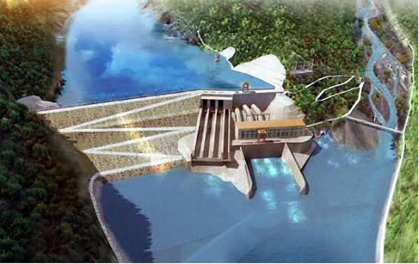 Batang Hydropower station on the upstream of Jinsha River approved-1