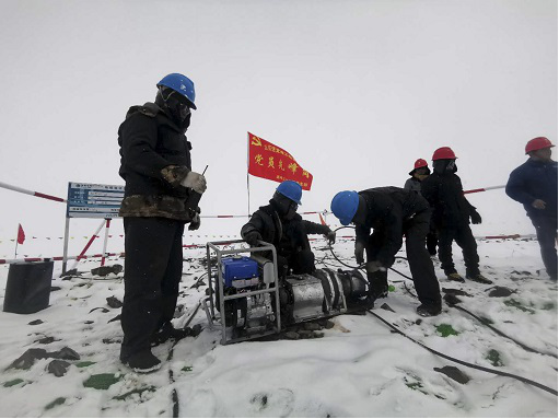 500kV Transmission Tower Erected at the World’s Highest Altitude of 5,357m-2