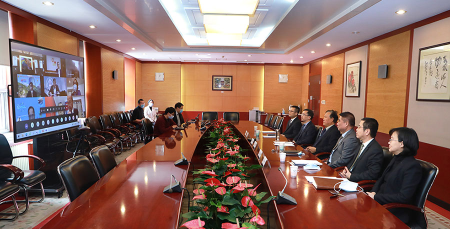 Xin Baoan Attended the Opening Ceremony of the CEPSI 2021 in Digital Version-2
