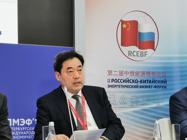 Wang Hongzhi in Russia for St. Petersburg International Economic Forum and inspection of Teninskaya power plant-1