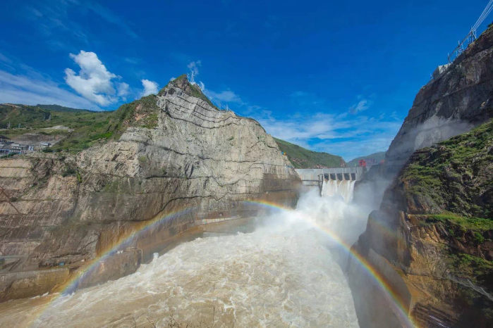 Wudongde hydropower plant marks10 billion kWh of electricity generation-1