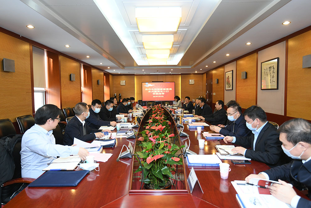 Yu Bing, the Deputy Director of The National Energy Administration Visited CEC-1