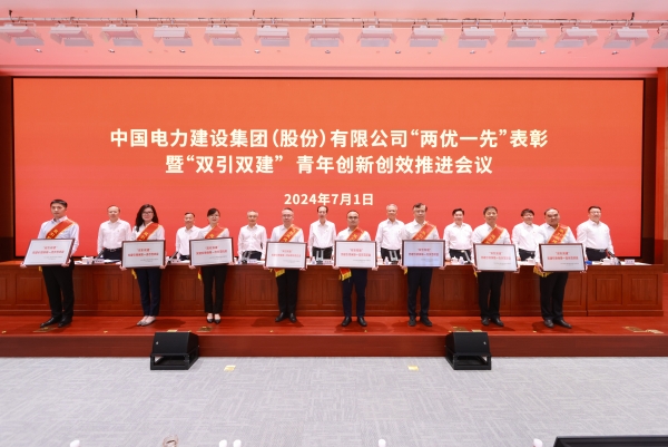 公司召开“两优一先”表彰暨“双引双建”青年创新创效推进会-5