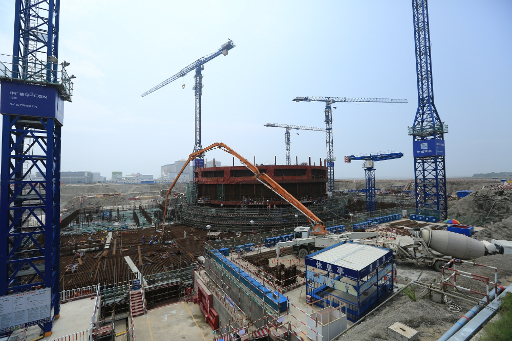 [HPR1000 news] Fangchenggang Unit 3 finishes foundation concrete pouring-2