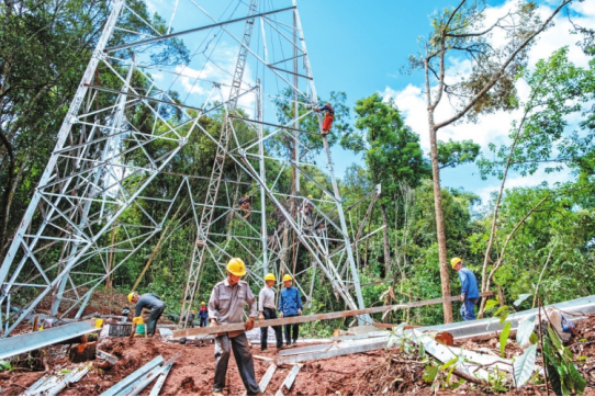 The External Power Supply Project of the Laos Section of the China-Laos Railway Completed-2