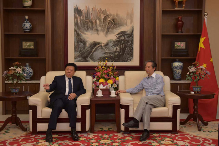 CSG Board Chairman Li Qingkui Visits Cambodian Government Departments;Calls on Chinese Ambassador to Cambodia-3