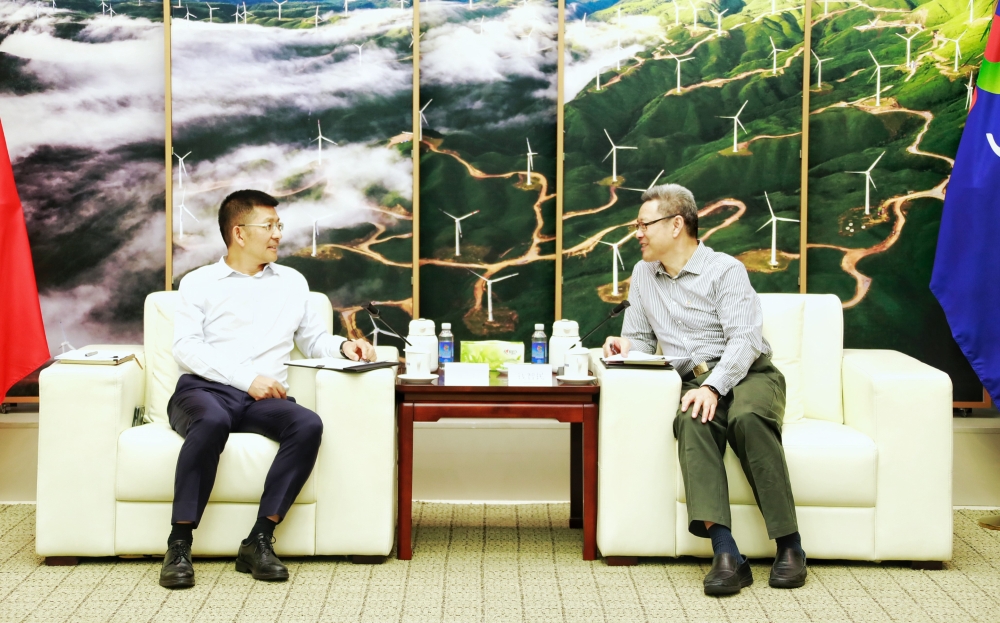 钱智民会见攀枝花市委书记张正红-1