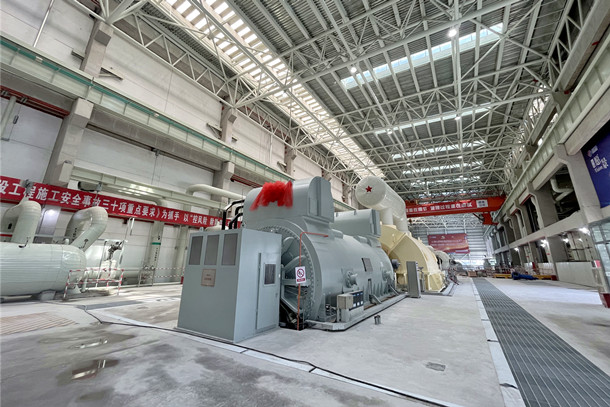 河北公司退城进园3号机并网成功-2