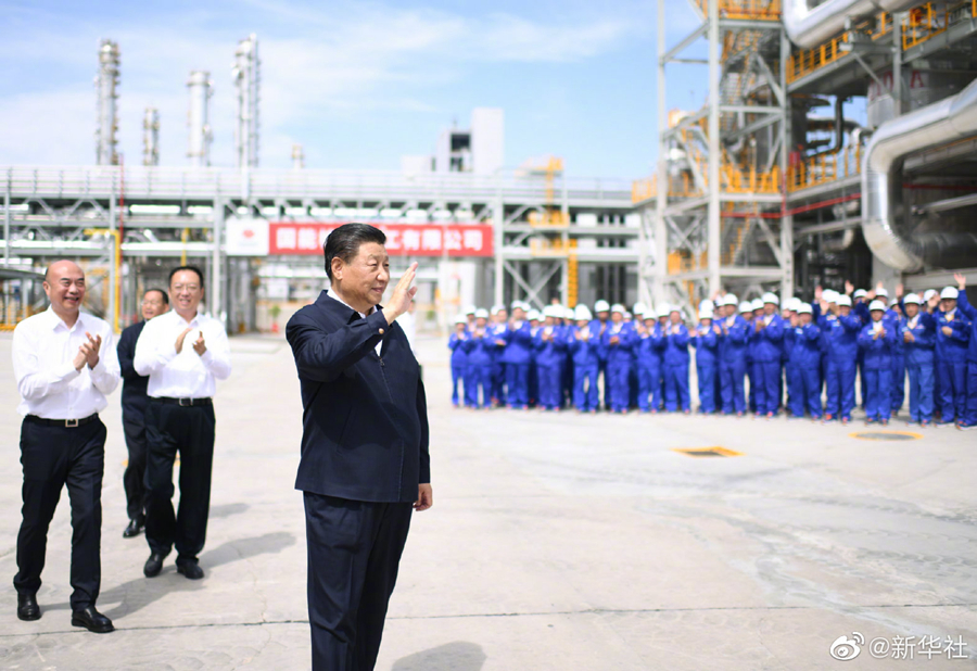 Xi stresses green, low-carbon path for energy industry development-3