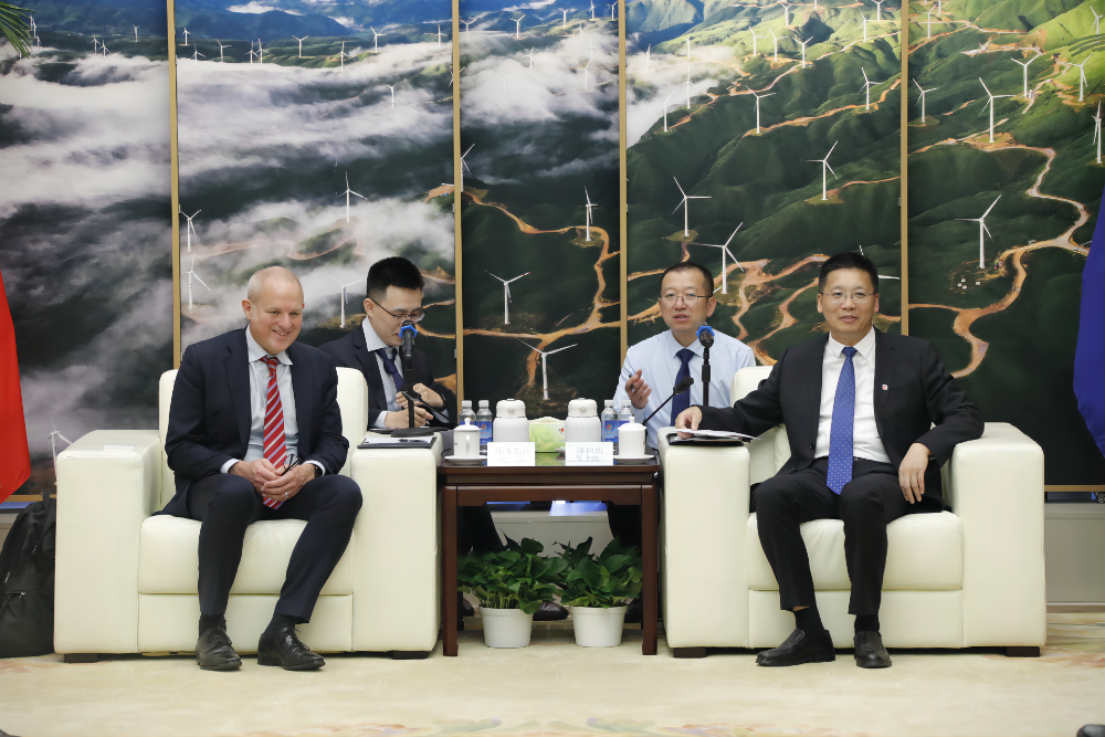 徐树彪会见力拓集团首席技术官马凯-1