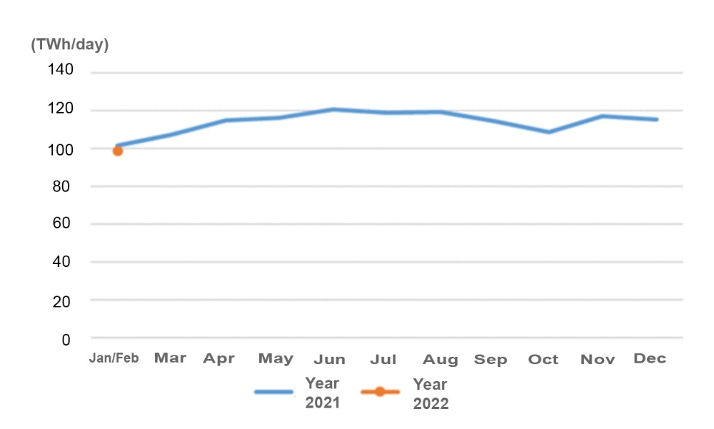 Data of Electricity Consumption (Jan to Feb 2022)-3