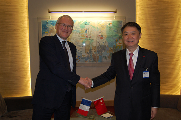 Wen Shugang in France visiting several French energy enterprises-1