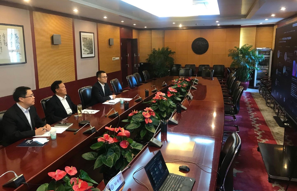 Yang Kun Met the New Secretary General of AESIEAP-1