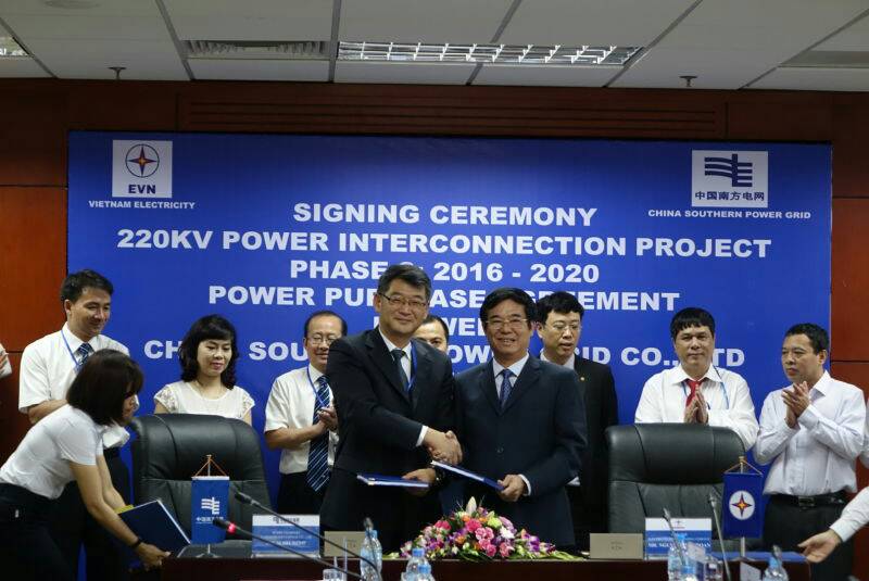 China-Vietnam Power Purchase Agreement for the Third Business Operation Phase Signed-1