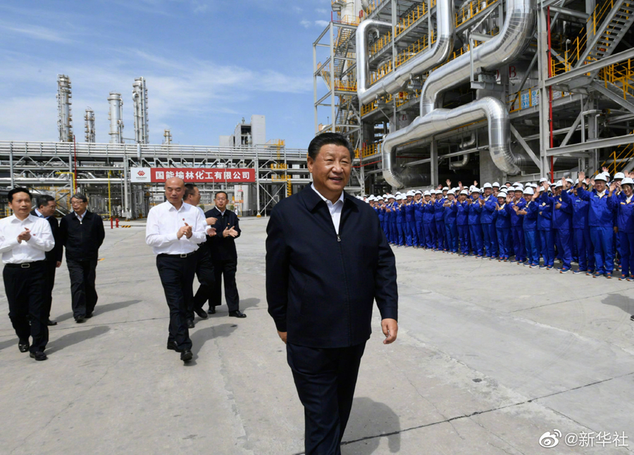 Xi stresses green, low-carbon path for energy industry development-4