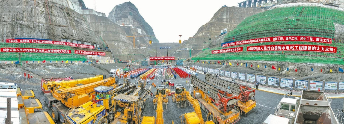 Baihetan dam completes plugging operation for its first diversion tunnel-1