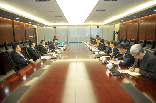 Zhao Jianguo met with guests from GE and Harbin Electric-1