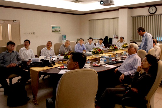 Huang Yongda Visited Singapore Tuas Power for Market Survey-2