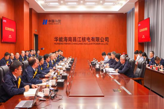 温枢刚到海南昌江核电二期项目调研-1